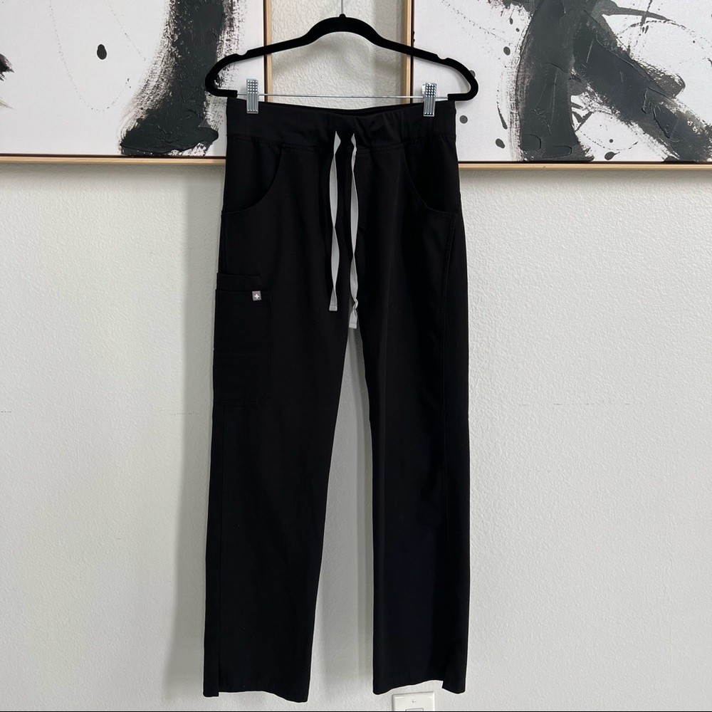 women's kade cargo scrub pants - xs - black